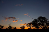 P110 Sunset, Northern Botswana