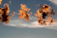 P090 Sunset clouds, Northern Botswana