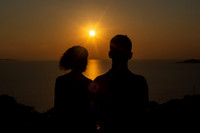 P060 Sunset over Lake Victoria, Uganda